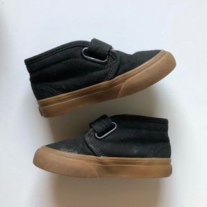 VANS| Baby Toddler Black High Vans SZ 6C